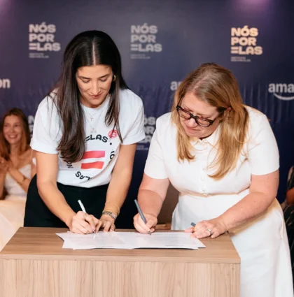 Amazon Brasil e Instituto Nós Por Elas se unem para fortalecer liderança feminina e equidade de gênero