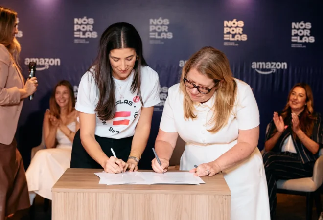 Amazon Brasil e Instituto Nós Por Elas se unem para fortalecer liderança feminina e equidade de gênero